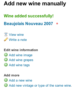 Red wine icon is too easy to miss